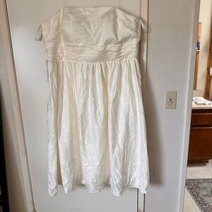 Jacquard Tea Length Formal Dress